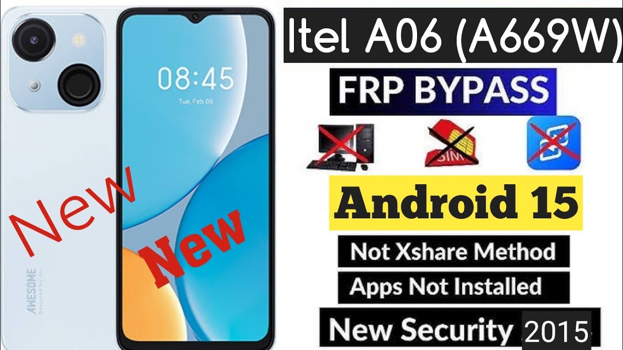 Itel A06 (A669W) Обход FRP — Полное руководство