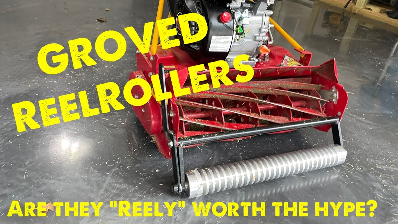 Honest Review of the Reel Roller after the First Mow with my McLane in the Front yard