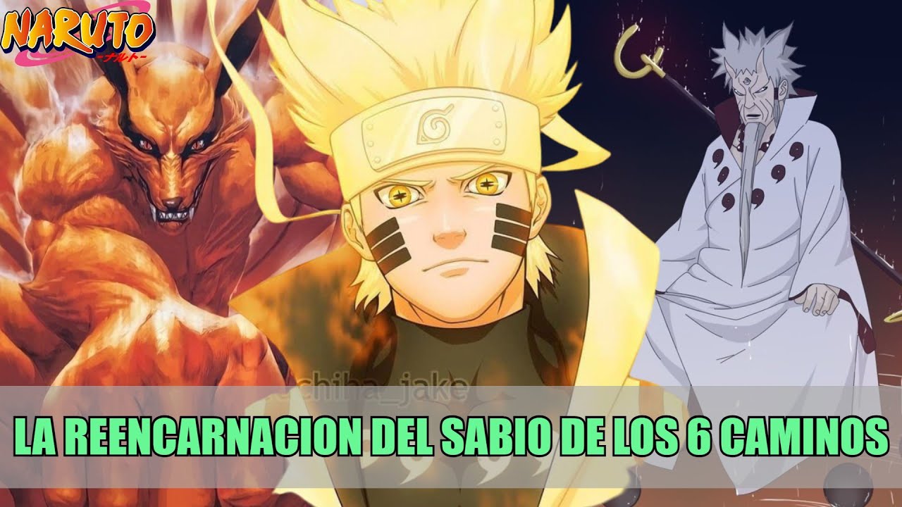 QHPS Naruto Era La Reencarnación Del Sabio De Los Seis Caminos Y Kurama Se Lo Contaba?