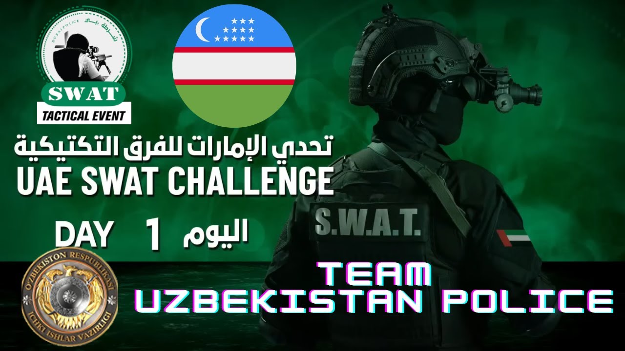 Uzbekistan, UZBEKISTAN POLICE, Day 1, UAE SWAT Challenge 2024