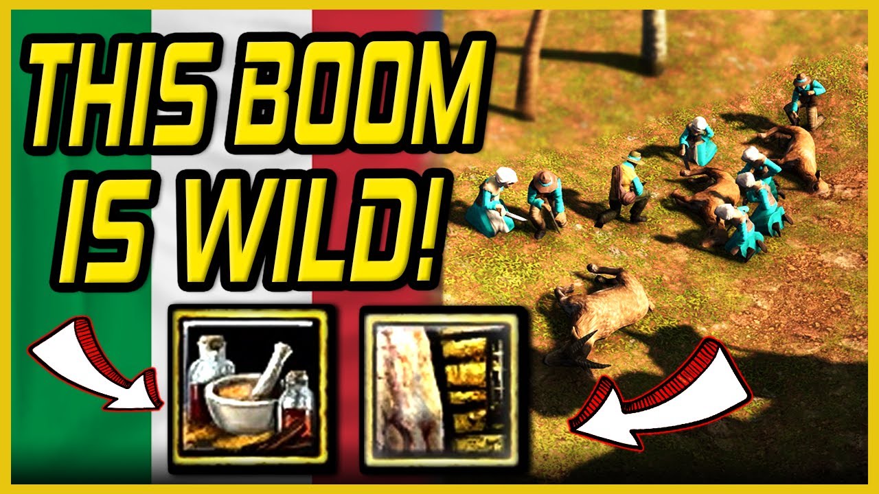 Italy's Food Boom Strategy! | Age of Empires 3: Definitive Edition [AOE3 DE KotM]