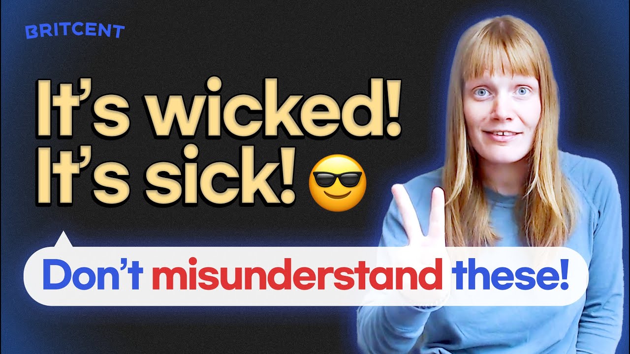 4 Commonly Confused Words | literally, sick, wicked, pout