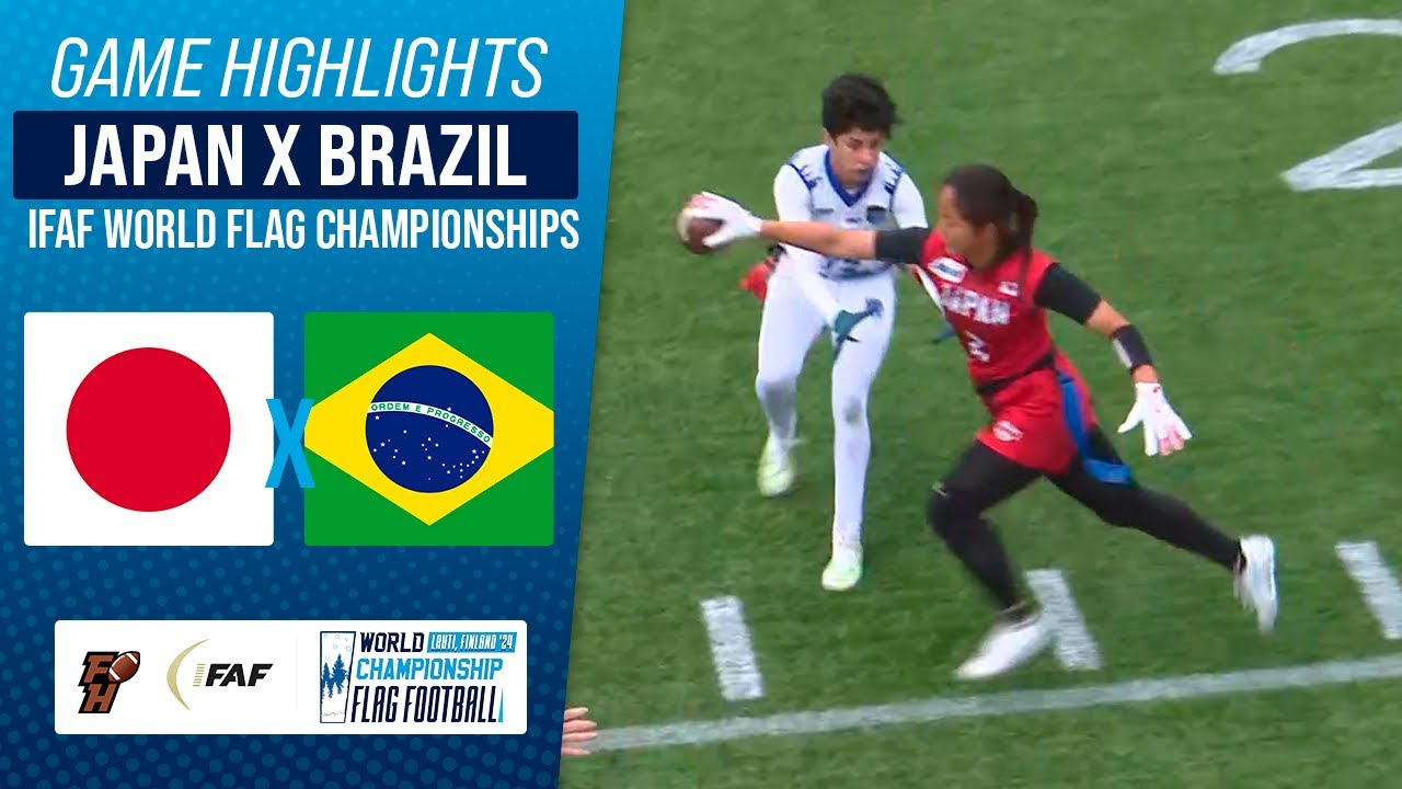JAPAN X BRAZIL | IFAF WORLD FLAG CHAMPIONSHIP 2024 | Game Highlights
