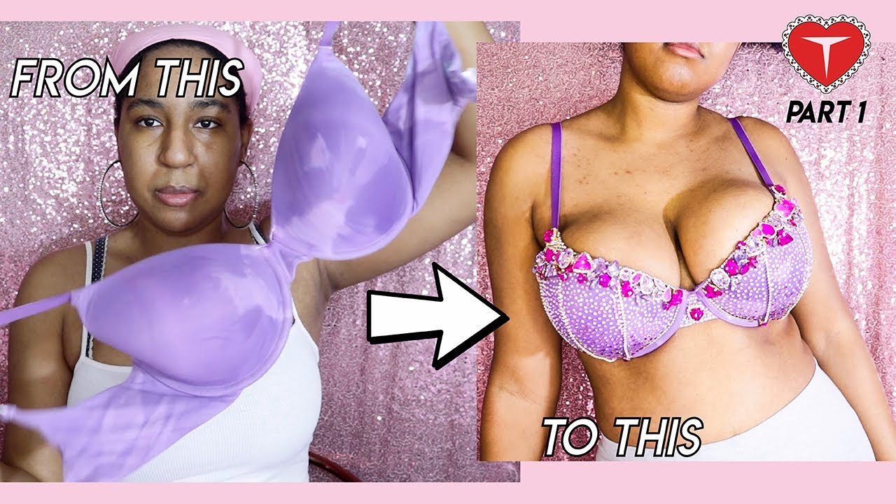 BEDAZZLING THE BRA - VENUS TEMPLE AVANNI ENSEMBLE FASHION PROJECT EP.1 | TEHJA AVANNI