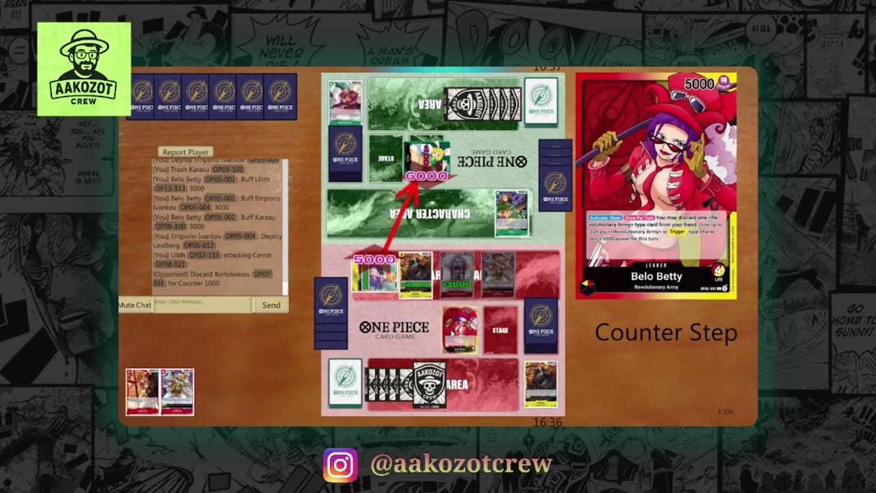 OP13 - One Piece TCG: RY Belo Betty - If you like aggro, you’ll love this deck.
