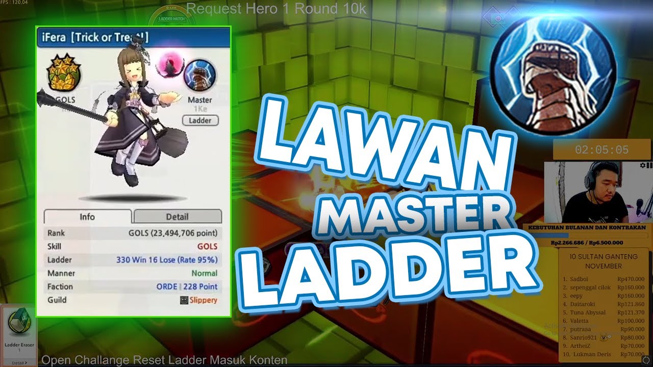 Ketemu Master Ladder No 1 - Lost Saga Origin
