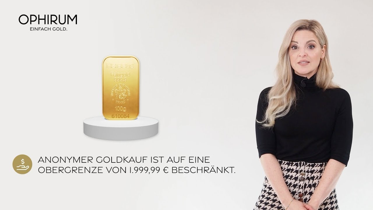 Anonym Gold kaufen | Tafelgesch&auml;ft | 2023 | Einfach Gold.