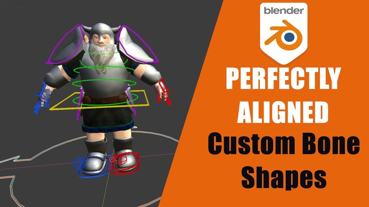 [Blender] How to create PERFECT Custom Bone Shapes