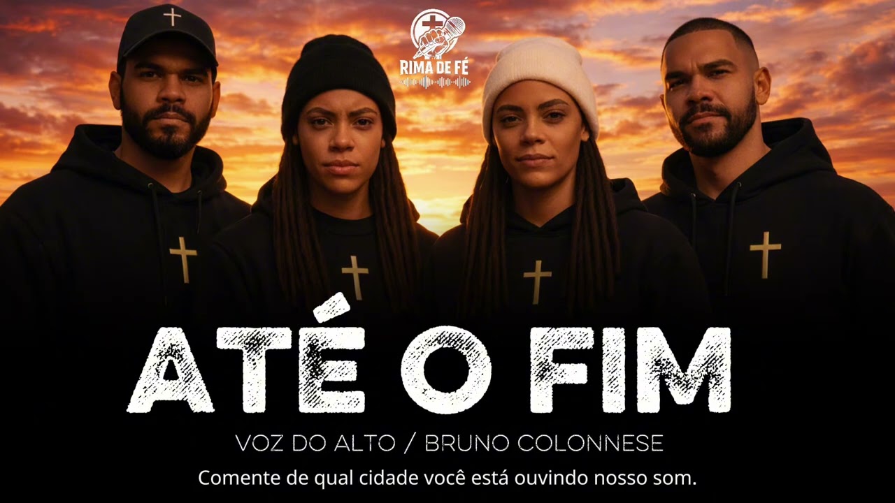 Hip hop rap Gospel | Banda Voz do Alto | ATÉ O FIM @rimadefe