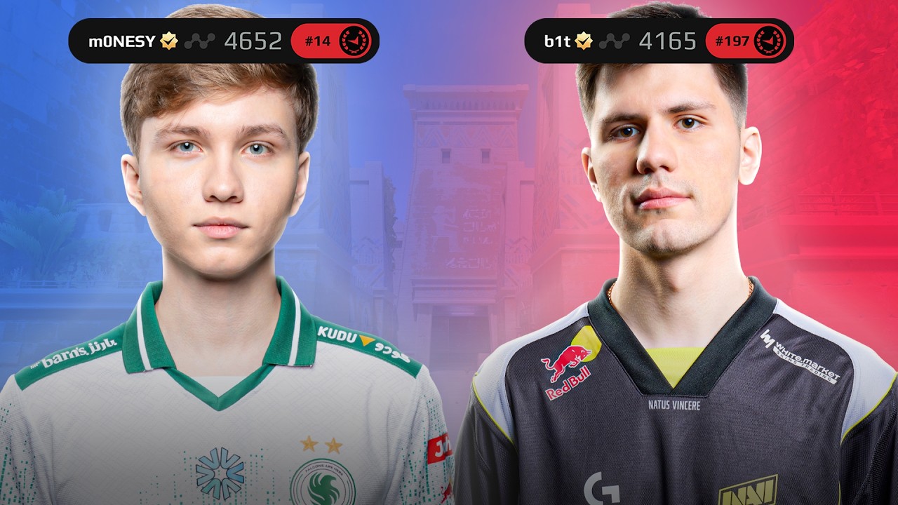 M0NESY + B1T на FACEIT с руководством по использованию утилит, многоракурсной съемкой и голосовой...