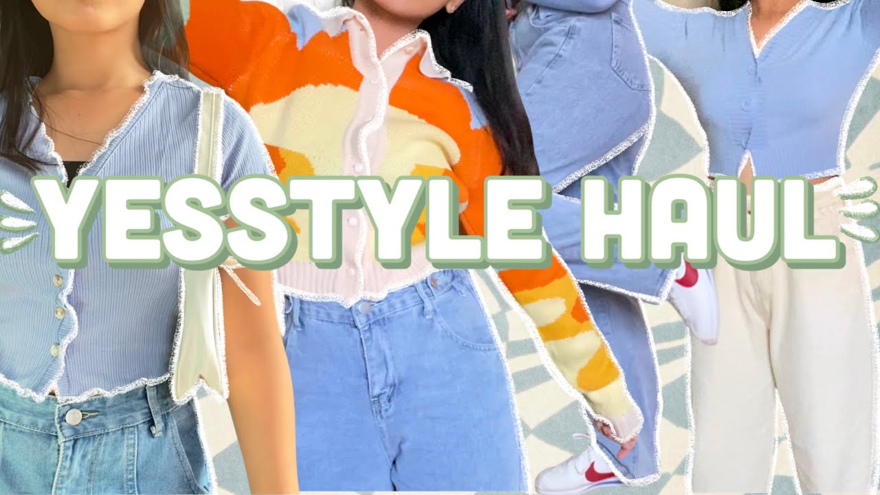 YESSTYLE TRY-ON REVIEW HAUL I Aesthetic YesStyle haul 2021