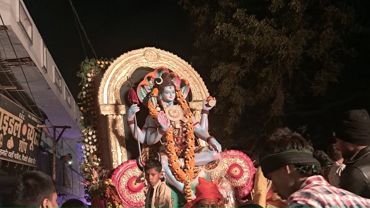 शिवा जी के बारात में सम्मिलित सभी भक्त#trendingreels#ytviral#bhakti#Beautipandeybhakti#viral #video 