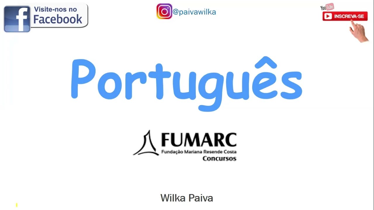 #2 Revisão de Português - Banca FUMARC