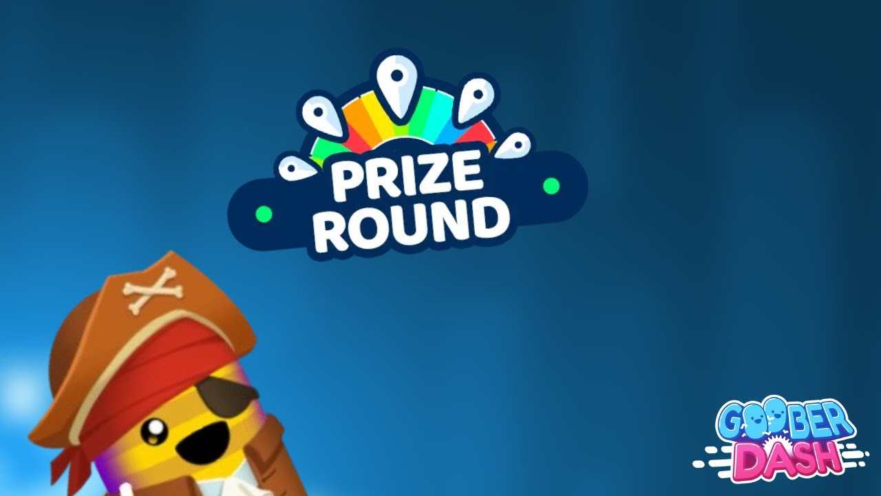 Goober Dash Prize Round