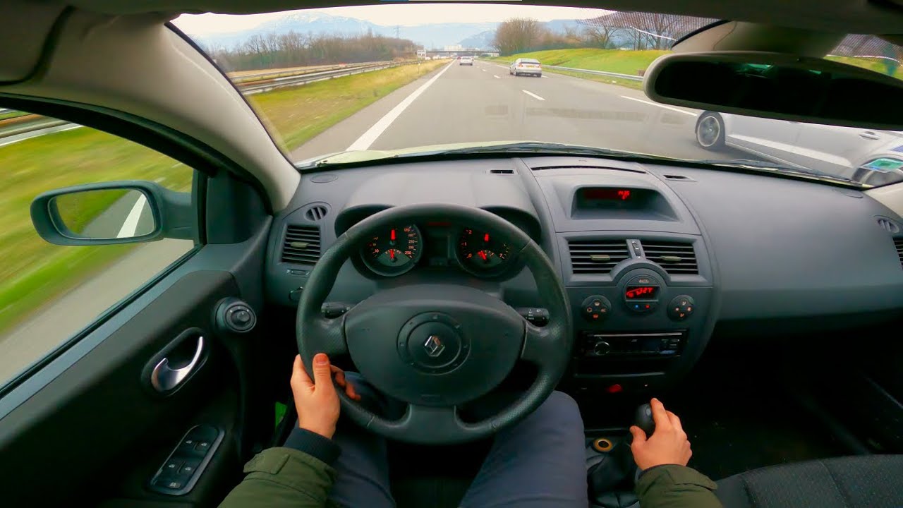 🔥 Renault Mégane 2 1.6 16v 115 2003 POV Driving HD 4K (Code: 4KM) - رينو ميغان بييري - Test Drive