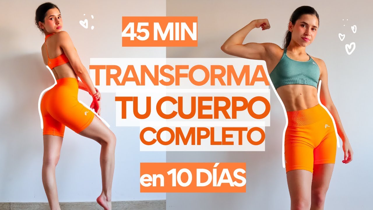 45 min FULL BODY SIN MATERIAL S&Uacute;PER INTENSO &ndash; DEFINIR, TONIFICAR Y GANAR FUERZA EN TODO EL CUERPO