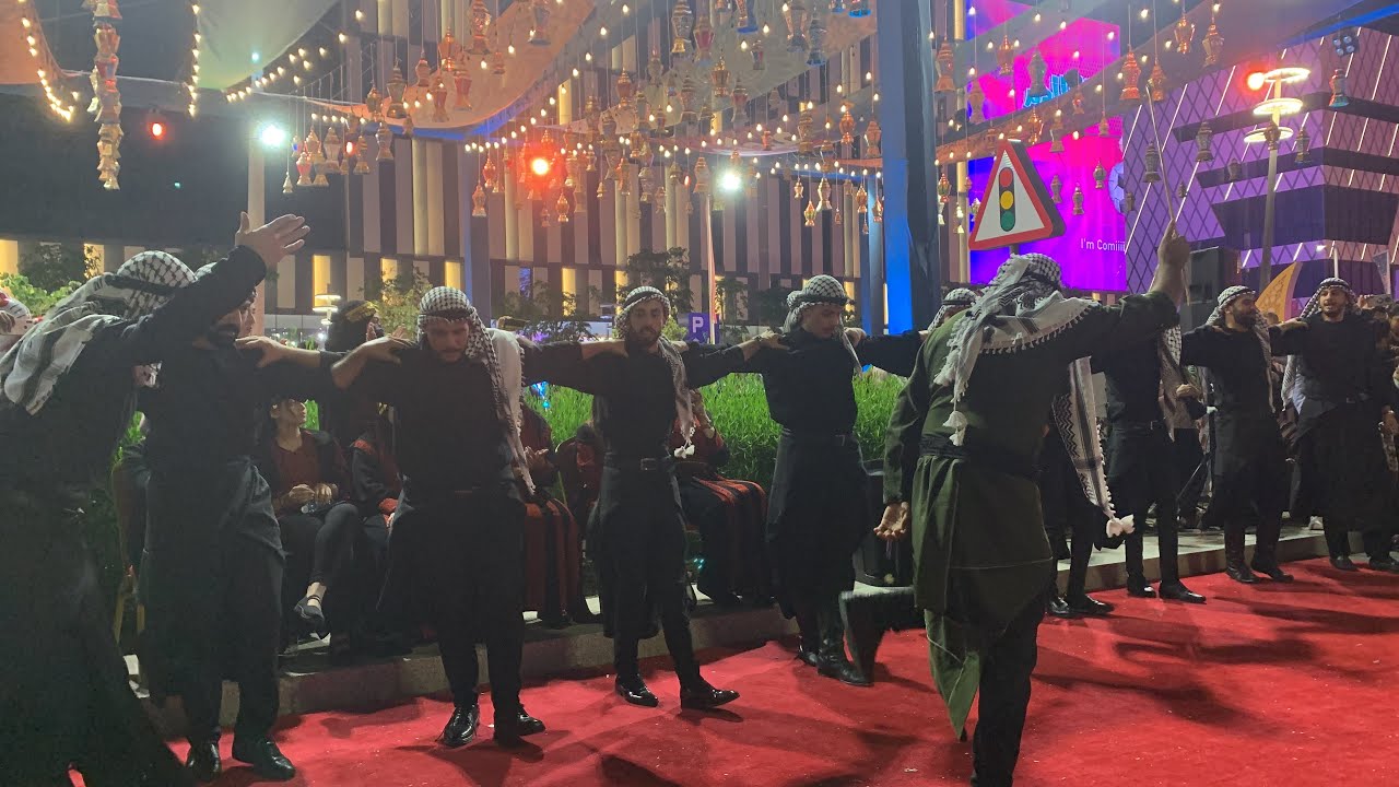 Amazing Palestine Dance” ( at Lusail Boulevard Qatar,Eid Celebrations 2023)