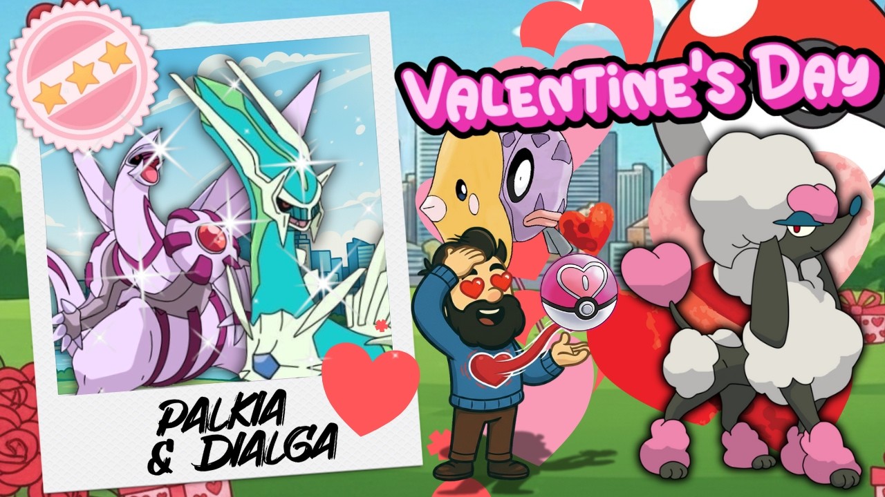 ✨️Valentine's Event & Dialga, Palkia, Shadow Regigigas, & Mega Pidgeot Raids in Pokemon GO Live!