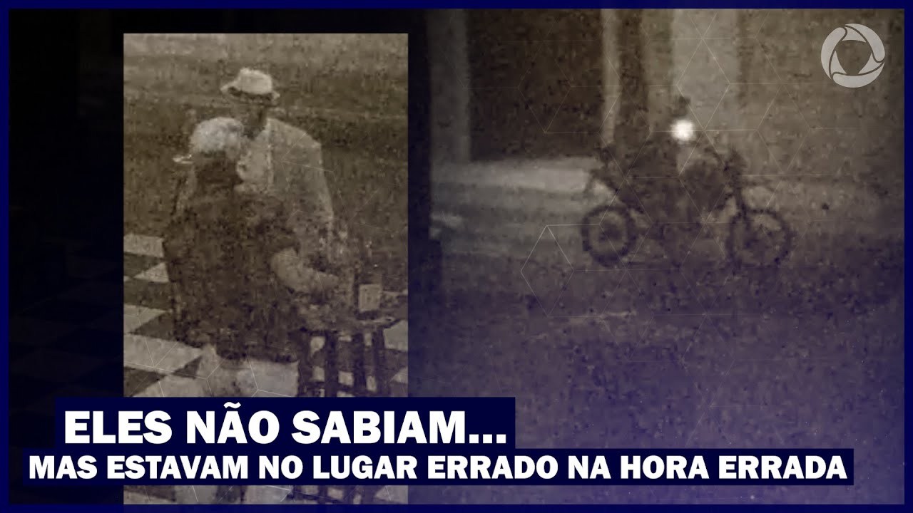 Dois homens conversam, sem imaginar que estavam prestes a viver a última noite de suas vidas