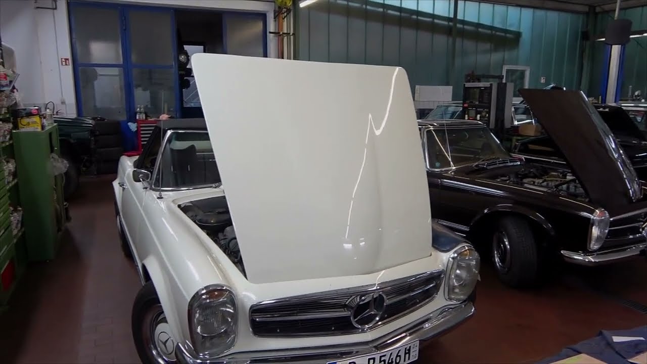 Mercedes-Benz W113 Pagode Längsträger Reparatur | Karosseriearbeiten | Schairer-Klassiker