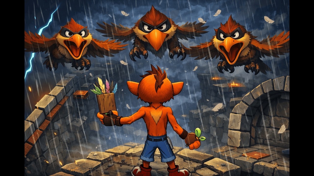Stormy Ascent: El Nivel Más Difícil + Batalla Final contra Cortex | 104%