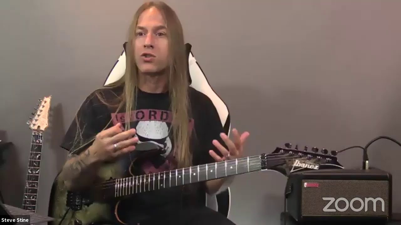 Live Guitar Lesson with Steve Stine #SparkFinalCountdown