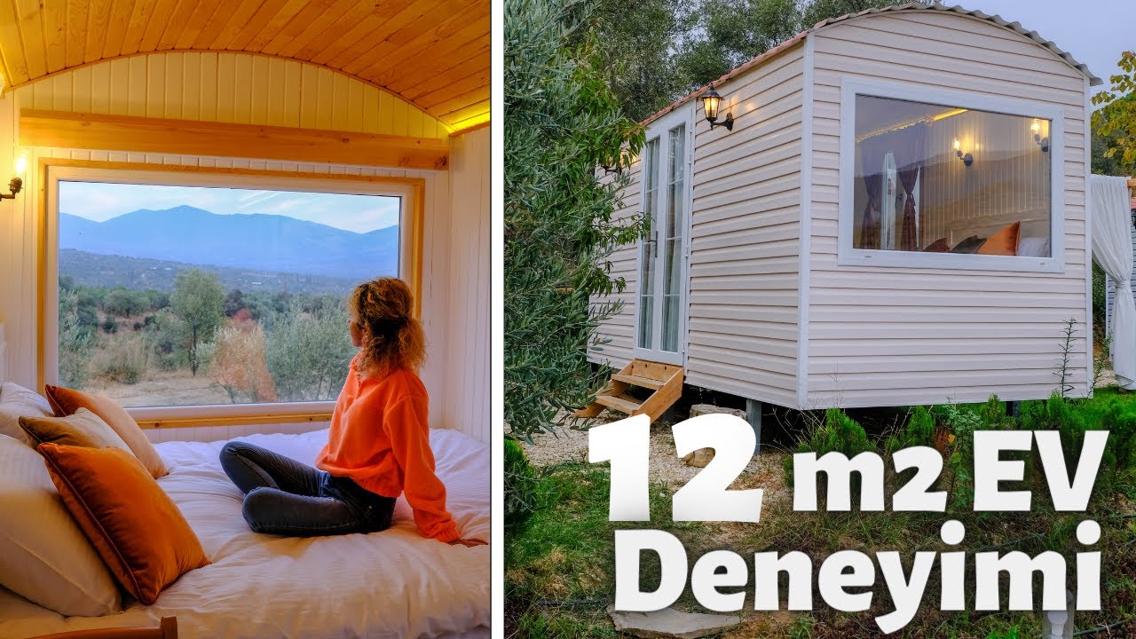 Ege'de BİRGİ Köyünde 12 m² İngiliz Çoban Evi - Tiny House Türkiye