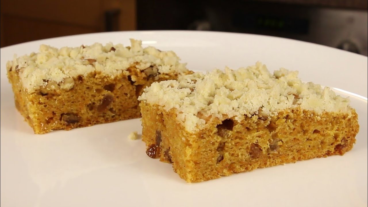 НИКТО НЕ ВЕРИТ, ЧТО ОН ПОСТНЫЙ! Сказочно Вкусный Морковный Пирог со Штрейзелем!