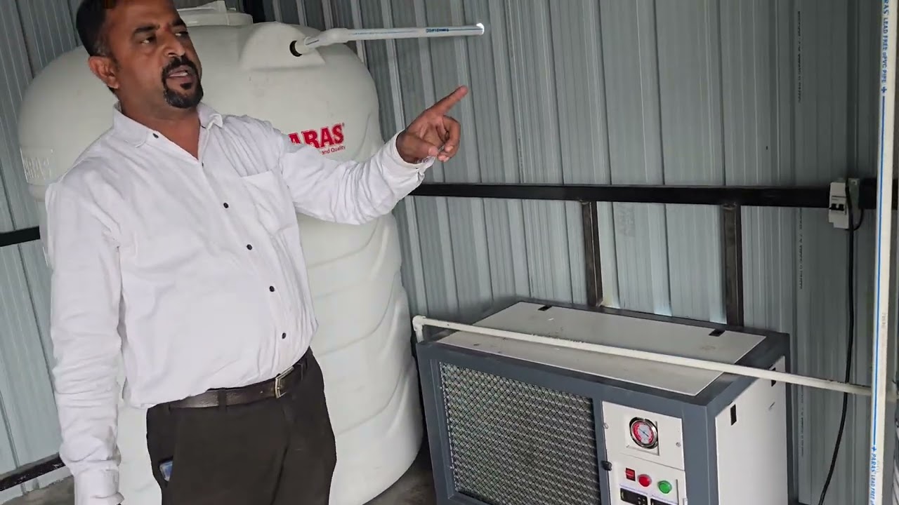 500 lph auto plant with chiller 