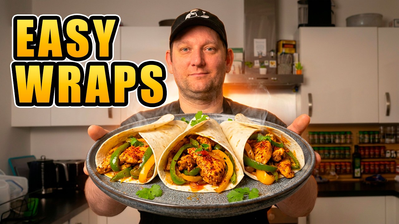 Spicy Chicken Tortilla Wraps | Dinner Done Easy