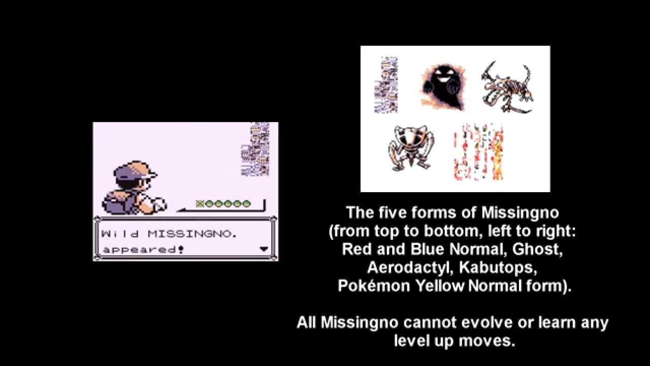 Glitch Pokemon (Generation 1, 2 and 3)