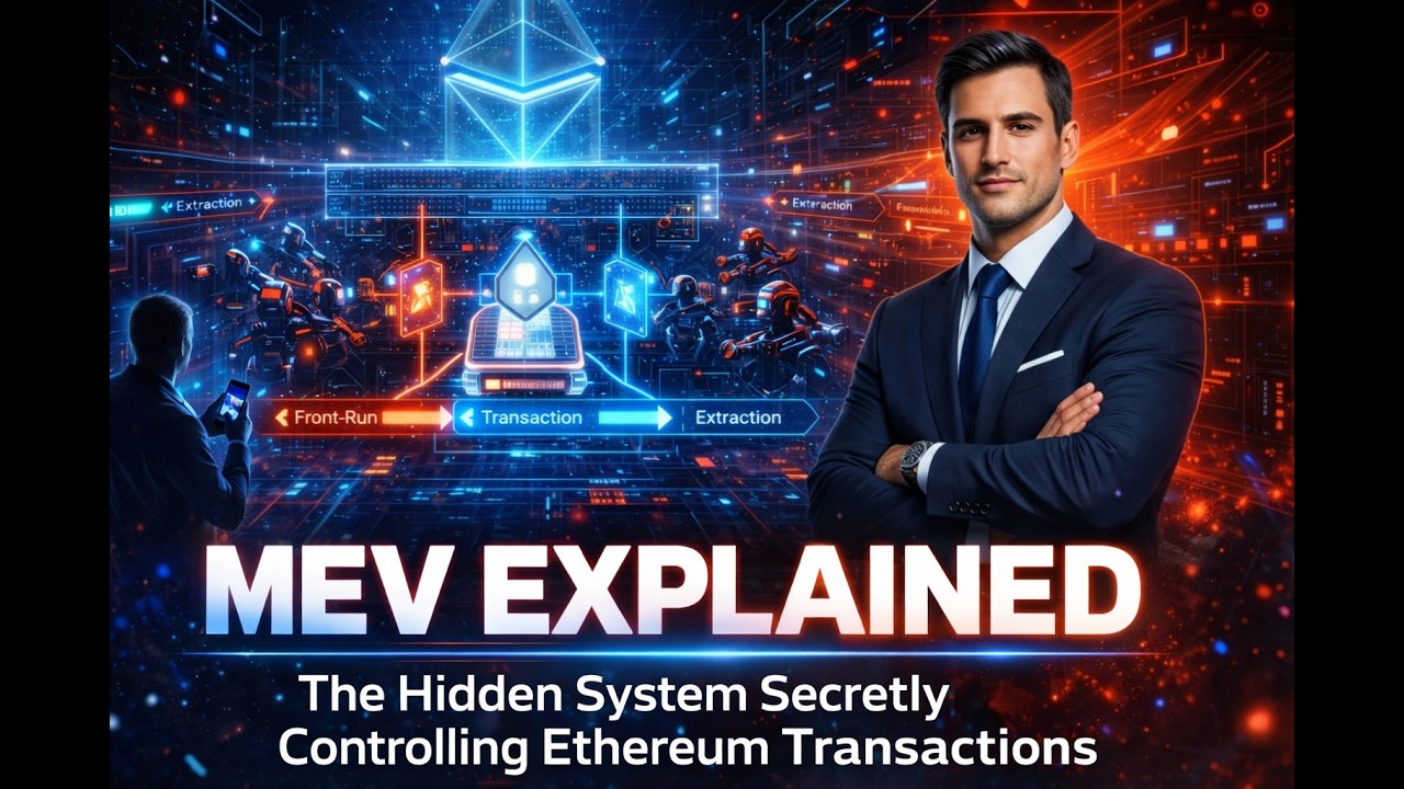 62. MEV Explained &mdash; The Hidden System Secretly Controlling Ethereum Transactions