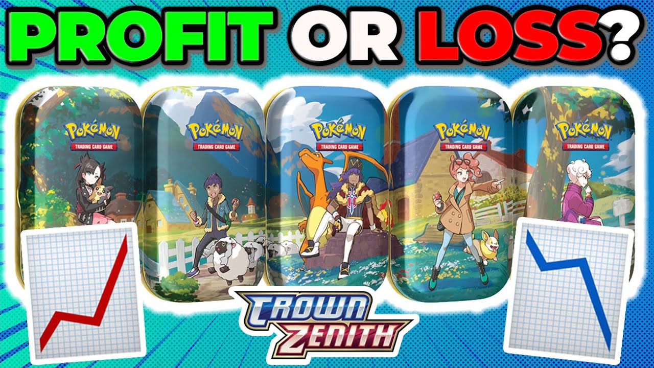 Can You Make PROFIT From Pokemon Crown Zenith Mini Tins?