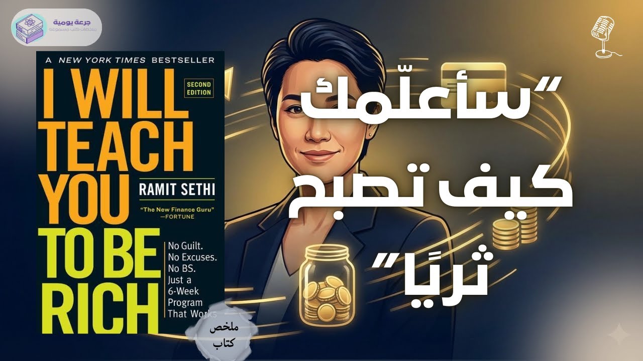 سأعلّمك كيف تصبح ثريًا | ملخص كتاب 