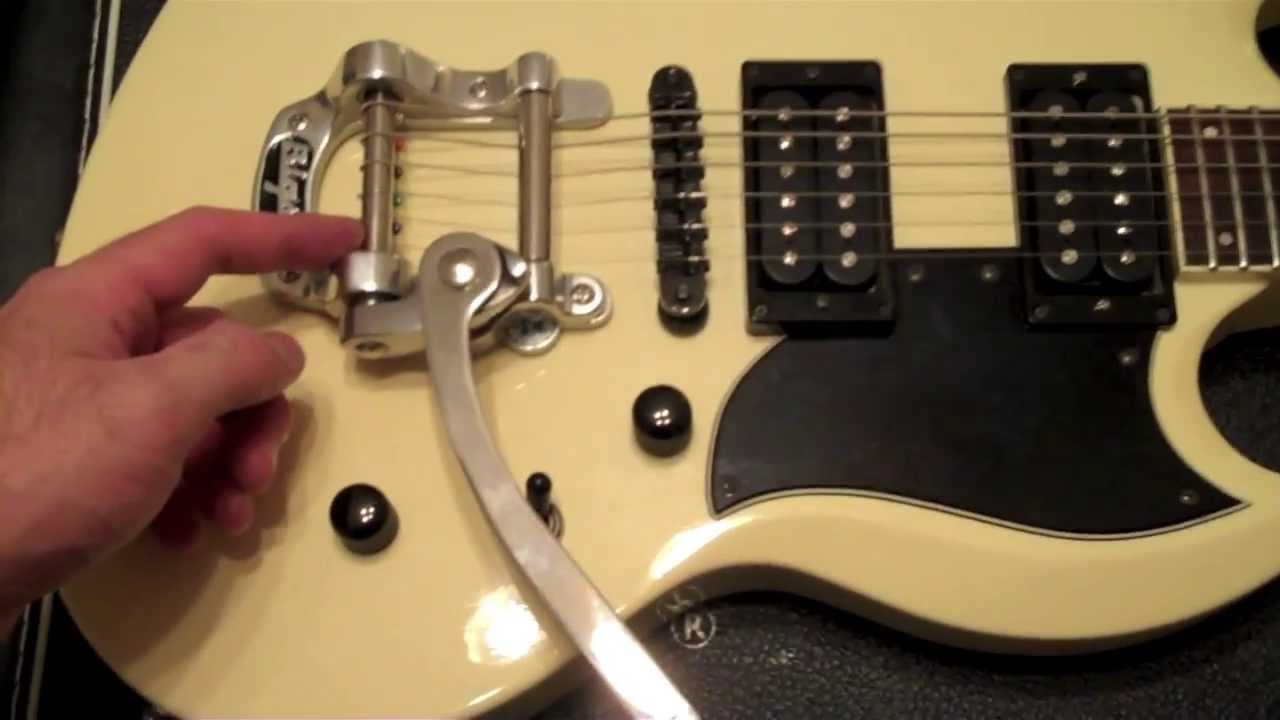 Установка Bigsby B5 и Vibramate