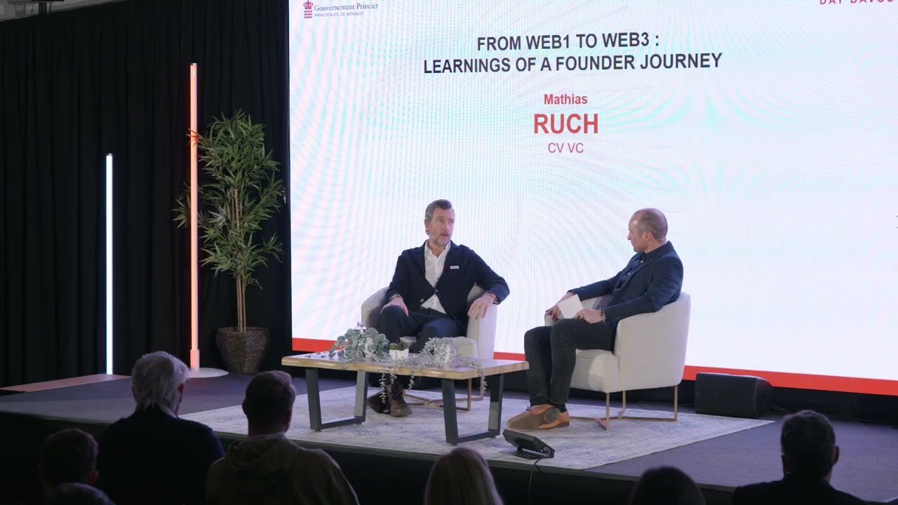 From Web1 to Web3: 30 Years of Tech Evolution | Monaco Day 2026 - Davos WEF