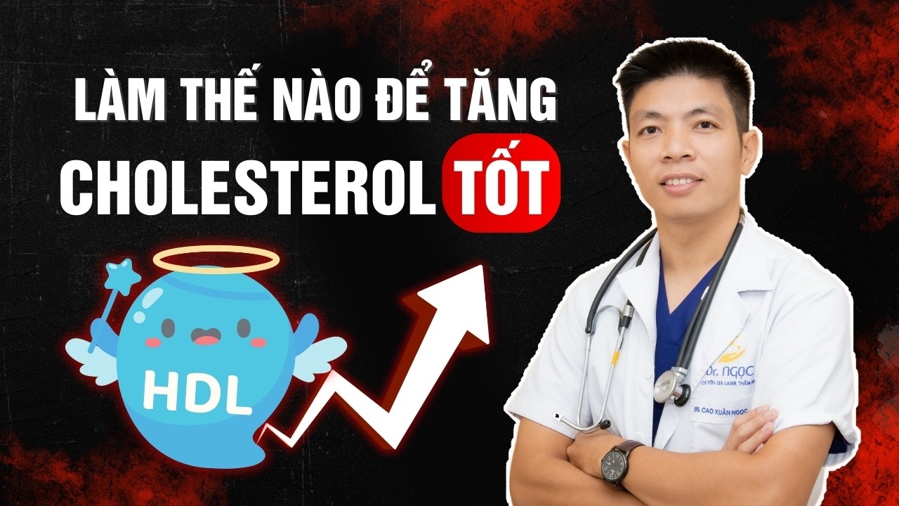 Làm Thế Nào Để Tăng Cholesterol Tốt Trong Máu? | Dr Ngọc