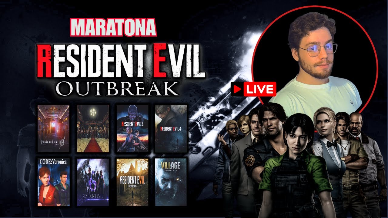 MARATONA | RESIDENT EVIL: OUTBREAK | JOGANDO PELA PRIMEIIRA VEZ - FINAL