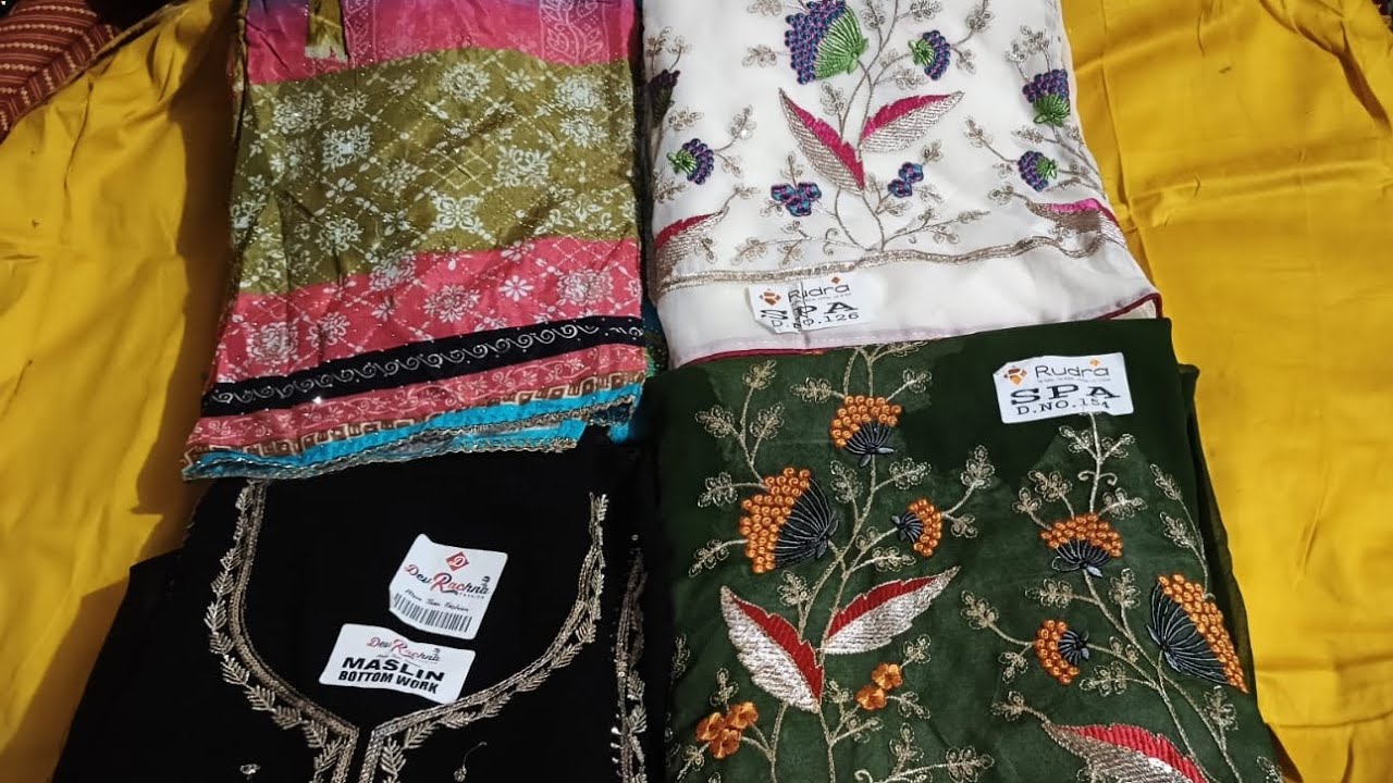 600/- ki range m suito ka collection 😍✨ new collection ✨💥 ladies designer piece ❤️‍🔥