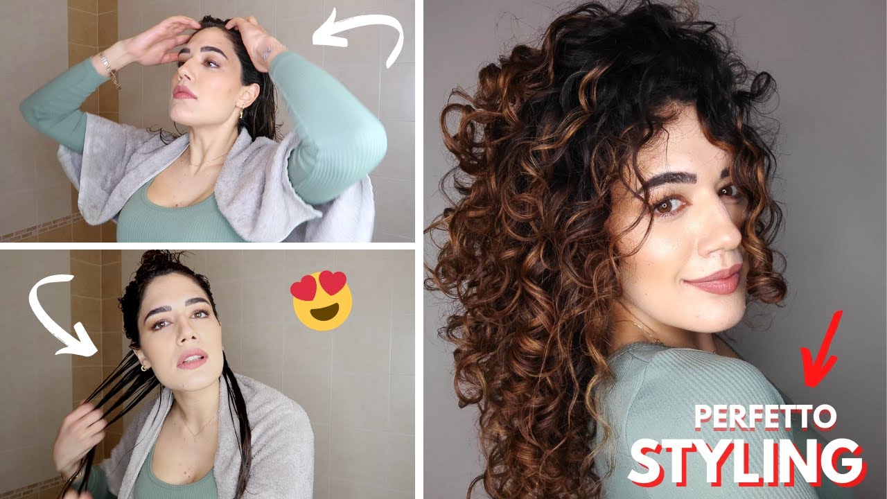 ИДЕАЛЬНАЯ укладка для КУДРЯВЫХ ВОЛОС 🤩🤩 БЕЗ ПУШИСТОСТИ