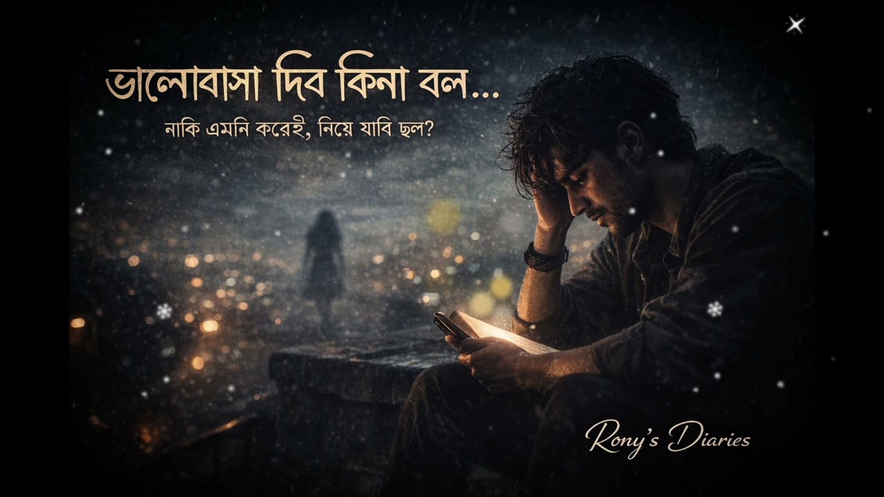 ভালোবাসা দিবি কিনা বল।। Bhalobasa dibi ki na bol ।।Rony's Diaries 