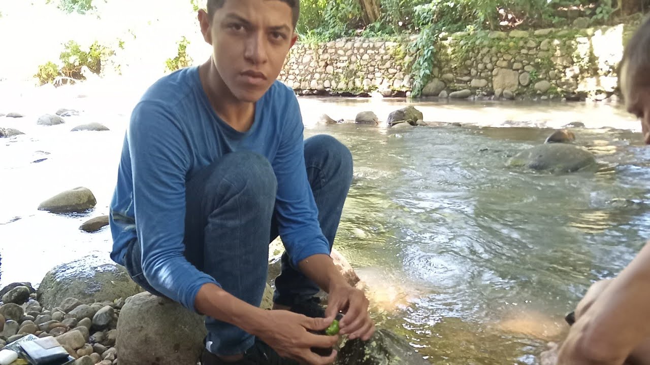 Elias nos llevó a traer jocotes.