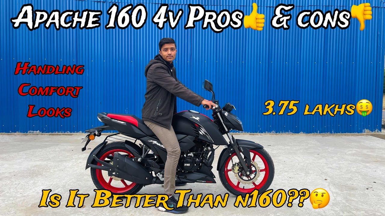 TVS Apache RTR 160 4V Special Edition Pros & Cons That I Noticed🤨