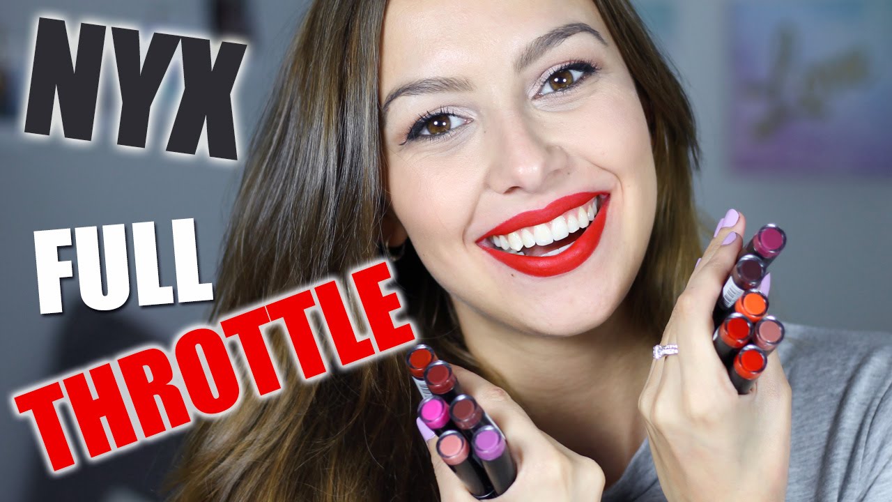 SWATCHES FULL THROTTLE | ¡Lo nuevo de NYX! | Meri Bu