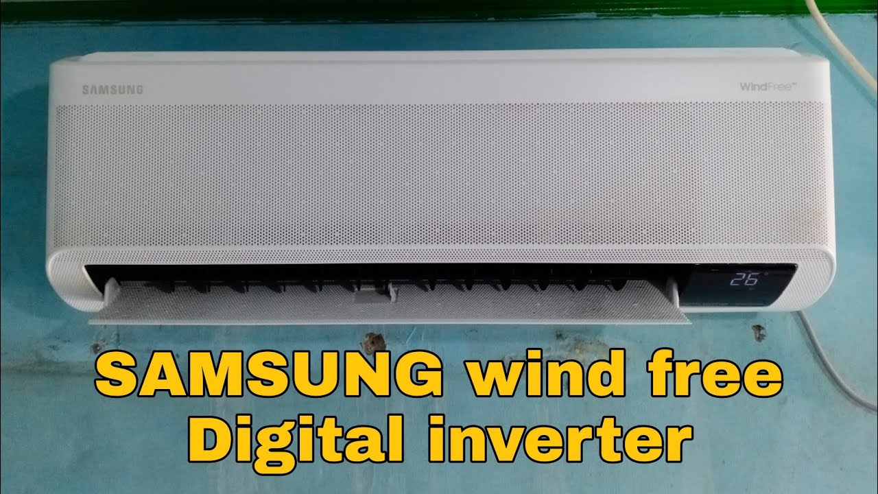 Cuci AC SAMSUNG wind free digital inverter berikut cuci indoor dan outdoor lengkap