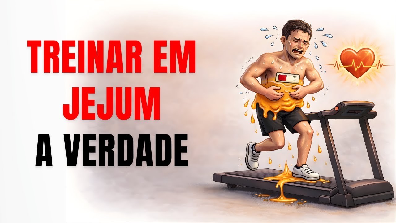 O que acontece no corpo ao TREINAR EM JEJUM? (A Ciência que ninguém te conta)