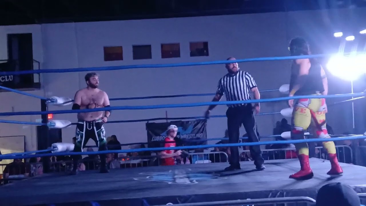 Lubbock Pro Wrestling 101 - Nikko North vs Tino Valentino