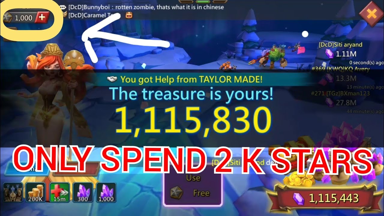 Titan Rally trap WIN JACKPOT 1,1 M GEMS IN LABYRINTH & TYCOON..Lord Mobile