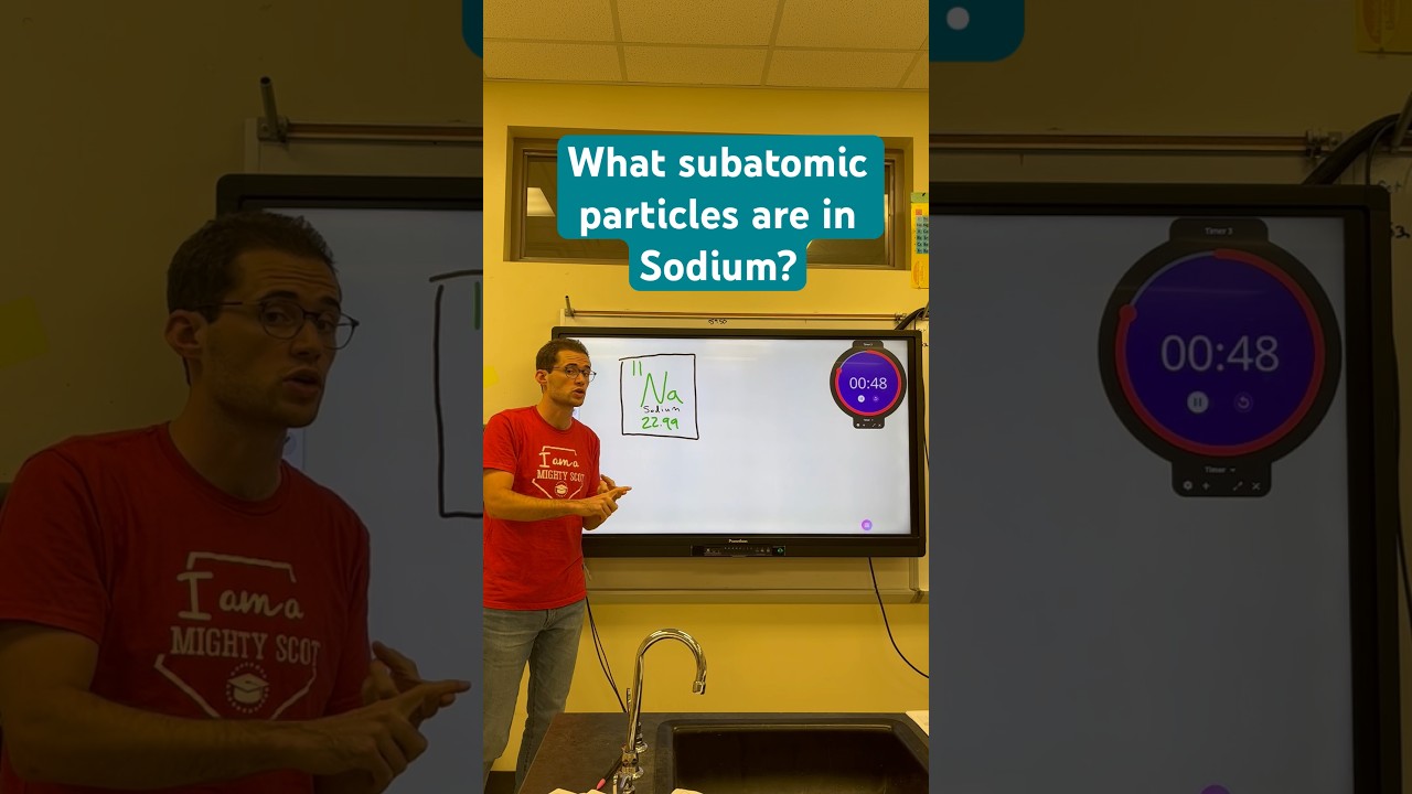 What&rsquo;s Sodium made of? #chemistry #elements