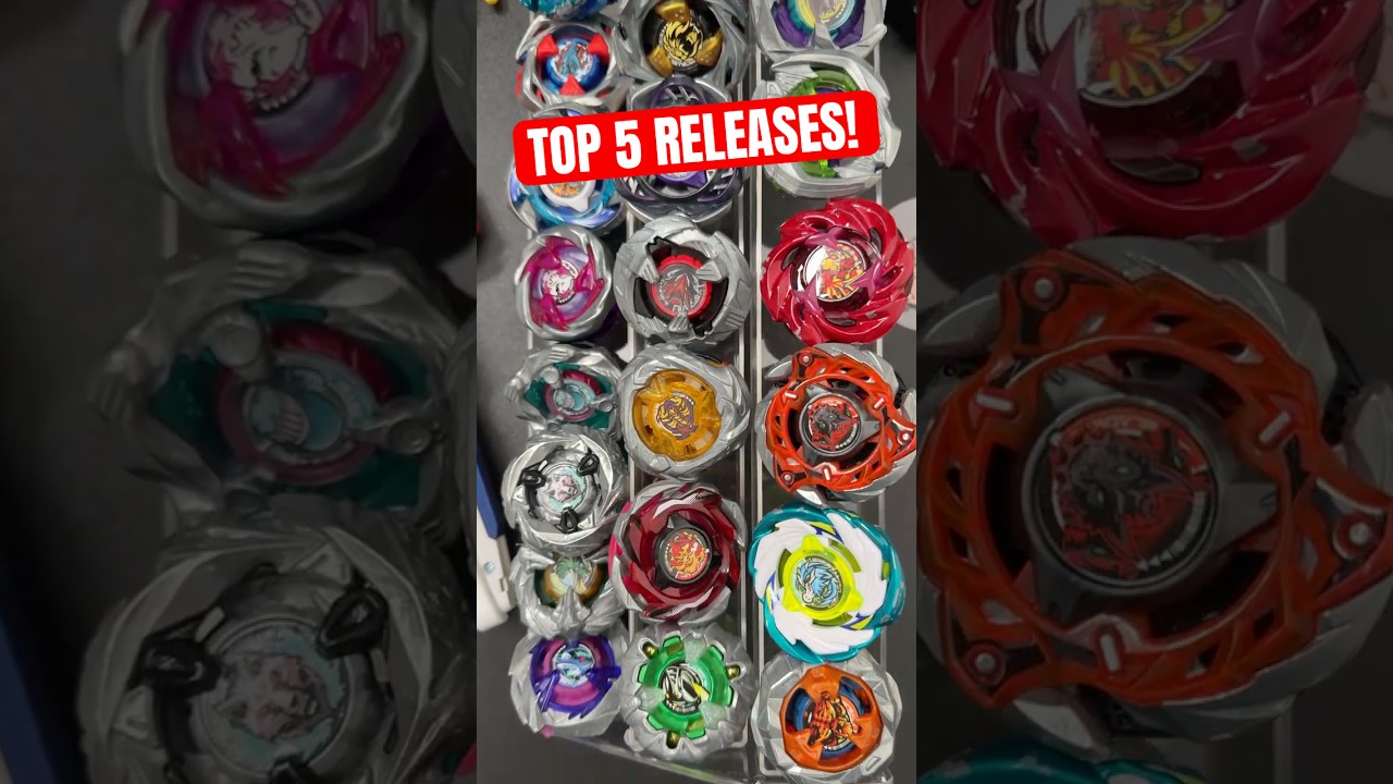 Top 5 BEYBLADE X Season 2 Bey Releases! Which one is your pick? #beybladex #anime #beyblade
